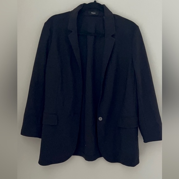 Theory Casual Black Blazer - Picture 4 of 15